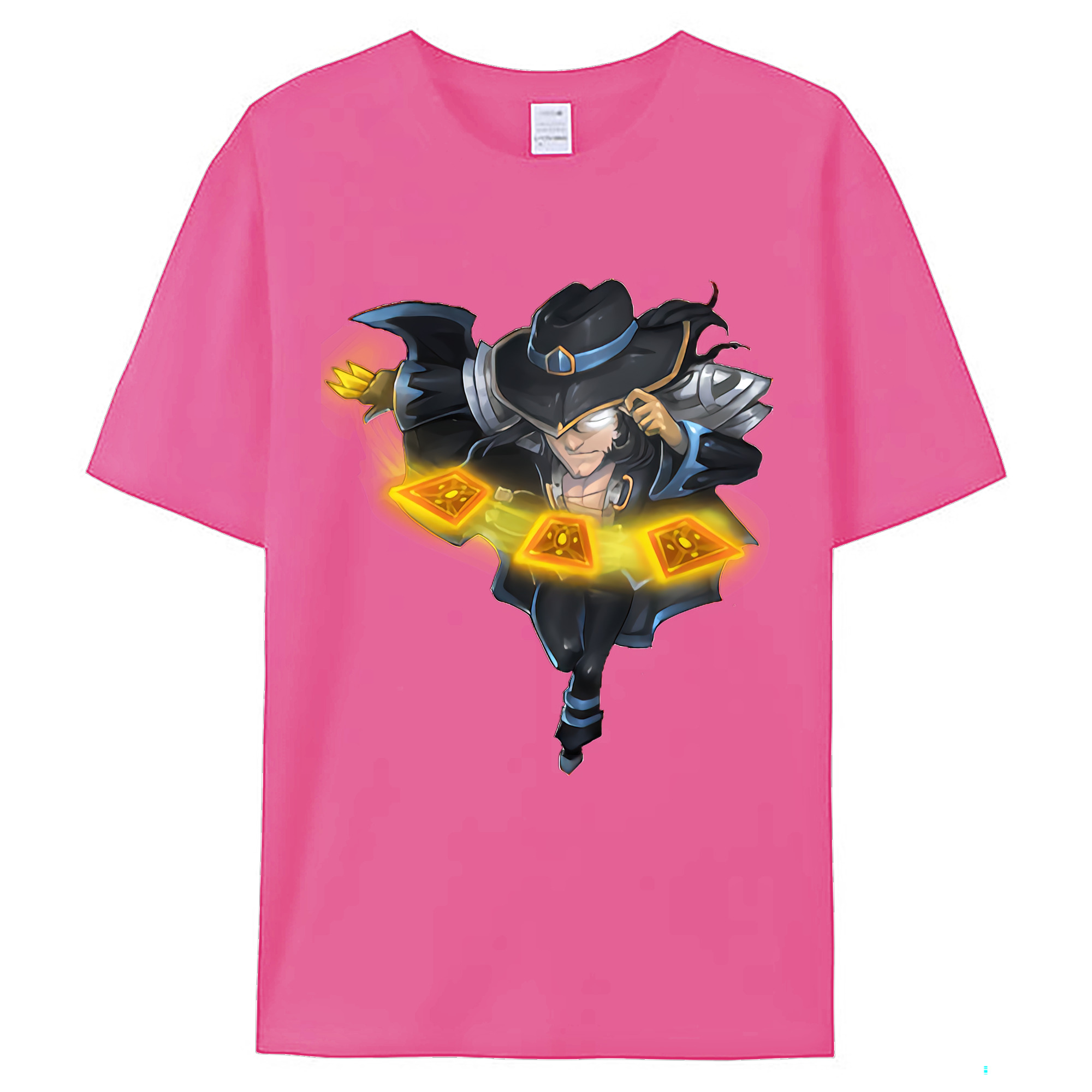（画像用） リーグ・オブ・レジェンド League of Legends LOL レディースカジュアルプリントTシャツ（綿100％）